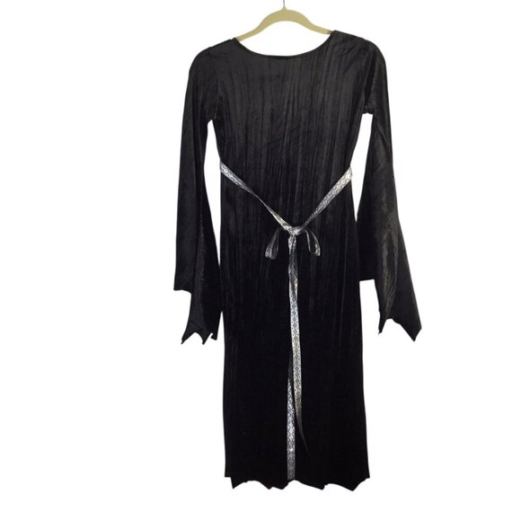 California Costumes Vampire Girl Halloween Costume Black Velvet Dress Child Med - Picture 5 of 6